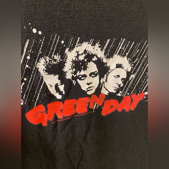Green Day Graphic Tee - Black - Picture 2 of 3
